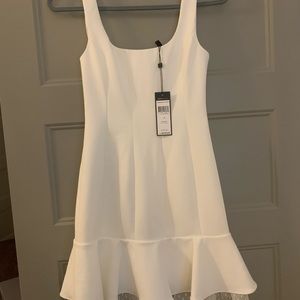 Perfect for the Bride to Be! White BCBG NWT dress.